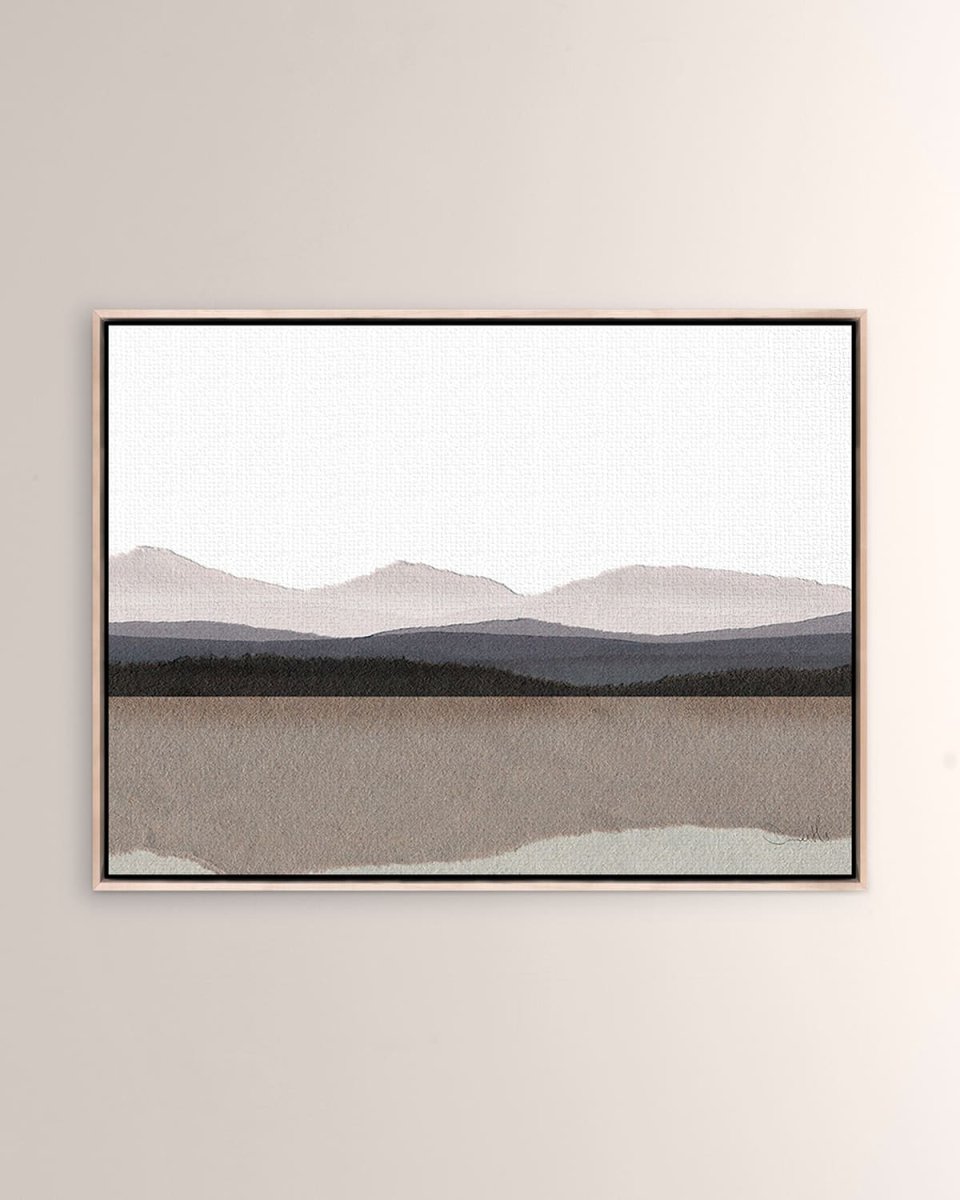 "Paper Land" Framed Giclee by Dan Hobday